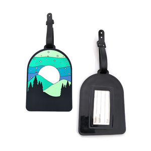 Màu Sắc Tùy Chỉnh Mô Hình Quà Tặng Du Lịch Hành Lý <span class=keywords><strong>Tag</strong></span> Bạc Máy Bay Hành Lý <span class=keywords><strong>Tag</strong></span> Cá Nhân <span class=keywords><strong>PVC</strong></span> Hành Lý <span class=keywords><strong>Tag</strong></span> - Product Image 4