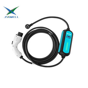 Cargador EV portátil tipo 2 GBT 16A 32A 3.5KW 7KW Estación de carga de CA EV ajustable Coche eléctrico Cargador portátil de CA EV - Product Image 6