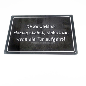 <span class=keywords><strong>Plaque</strong></span> murale vintage en étain, impression <span class=keywords><strong>offset</strong></span>, peinte, argentée, 200x300mm, vente en gros - Product Image 4