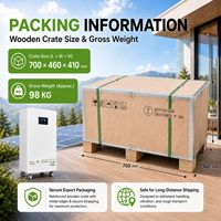 Baterai Penyimpanan Energi Surya LiFePO4 51.2V 100Ah 230Ah 314Ah Dengan Kontrol Jarak Jauh Aplikasi BMS Pintar Paket Daya Lithium Iron Phosphate