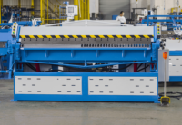 Machine à plier hydraulique pour conduits CVC, plieuse automatique de tôles pour conduits CVC
