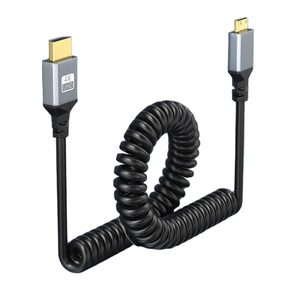 Adaptateur de câble audio et vidéo à double ressort parallèle 1-vers 2 pour connexion de données <span class=keywords><strong>HDMI</strong></span> vers 2 <span class=keywords><strong>RCA</strong></span> - Product Image 4