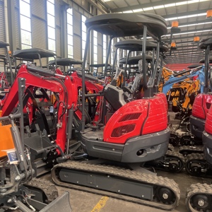 Miniexcavadora Compacta de 2500 kg, Modelo HT25, Controlada por PLC, con Motor de Pilotaje Hidráulico Completo - Product Image 1