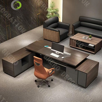 Chaise de bureau moderne dernière table de bureau de direction conçoit des meubles meubles de bureau commercial pour la société