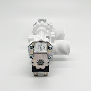 Válvula de entrada doble Swiv C2 para lavadora, válvula de control de corte solenoide de 1/2 pulgada para lavadora - Product Image 3