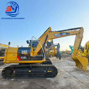 Excavadora Caterpillar CAT312 Usada de 12-13 Toneladas con Cabina Estándar, Aire Acondicionado y Motor EPA, Aprobada por la CE para Trabajos de Tuberías y Servicios Públicos - Product Image 1