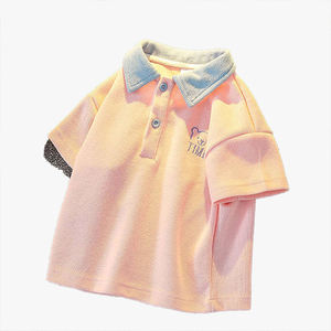 Camiseta para Niños, Estilo Verano 2026, Manga Corta para Niños Pequeños y Medianos, Camiseta Polo Informal, Camiseta para Bebés - Product Image 3