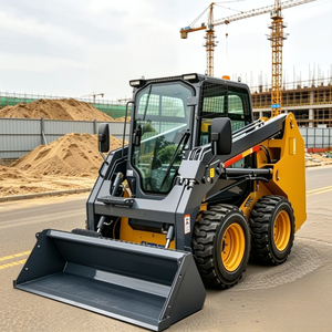 Nueva Cargadora de Ruedas Runheng, Minicargadora con Motor Diésel Yanmar, Maquinaria de Construcción, Capacidad de Cucharón de 0.6m, Gran Capacidad de Elevación - Product Image 1