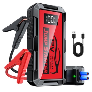 Arrancador de Emergencia Portátil <span class=keywords><strong>para</strong></span> <span class=keywords><strong>Coche</strong></span>, Batería <span class=keywords><strong>Externa</strong></span> de 12V 6000A con Luz LED, Gran Capacidad 37Wh, Carga Rápida QC3.0 - Product Image 1