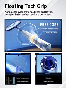 Raqueta <span class=keywords><strong>de</strong></span> Bádminton Profesional Victor Victory Little Ghost TK30PRO, Totalmente <span class=keywords><strong>de</strong></span> Carbono, Ofensiva, con Mango Falcon G5, Moderado - Product Image 5