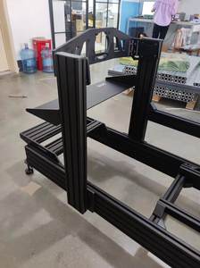 Base de volante Moza con chasis de marco de aluminio profesional DIY Super calidad siguiente nivel Sim Racing Simulator Rig - Product Image 3