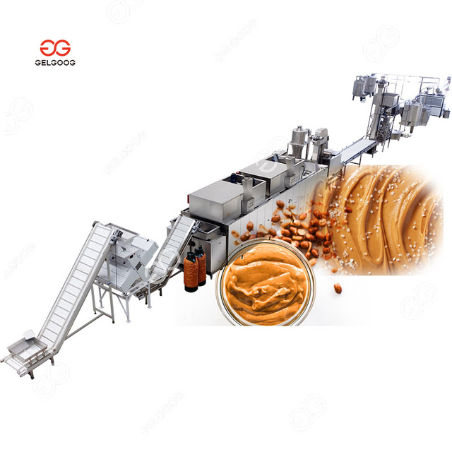 Professional Nut Butter Maker Production Line Plant Almond Groundnut Shea Peanut Butter Processing Equipment