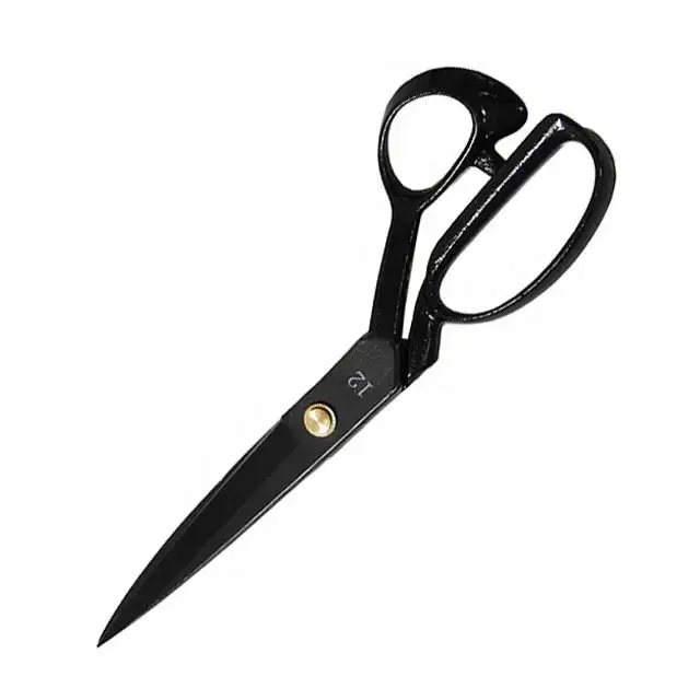 12 дюймов портной ножницы для резки кожи одежда ножницы бумаги ножницы золотой подарок OEM инструменты стальная коробка золотистого цвета из нержавеющей стали