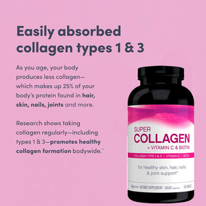 Vendita all'ingrosso di Super collagene vitamina C e biotina compresse di collagene marino compresse di collagene per la cura della pelle - Product Image 5