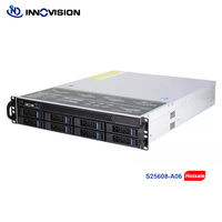 Üstün Tooless HDD 8 tepsileri 2u 560mm derinlik depolama sunucu kasası rafa pc durumda seçeneği SATA 6GB 12GB SGPIO arka panel S25608
