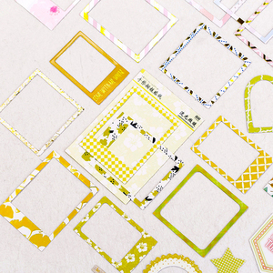15 pz/pacco adesivi colorati cornice <span class=keywords><strong>per</strong></span> <span class=keywords><strong>foto</strong></span> speciale carta fai da te Scrapbooking adesivi diario regalo etichetta decorazione - Product Image 2