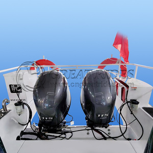 Bateau à cabine en aluminium confortable de haute qualité de 7.9 mètres 26 pieds pour les voyages de pêche en famille et l'utilisation <span class=keywords><strong>marine</strong></span> de loisirs - Product Image 5