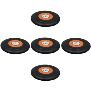 CTT19 Système d'appel sans fil Bouton de bureau sans fil pour <span class=keywords><strong>service</strong></span> client Cloche d'appel 3 couleurs pour magasin de détail Restaurant - Product Image 2