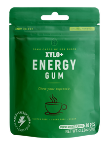 Goma de mascar de xilitol con cafeína personalizada al por mayor, con vitaminas, creatina monohidrato y extracto de hongo melena de león para energía - Product Image 3