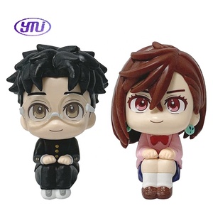 Adorables Figuras <span class=keywords><strong>de</strong></span> Ayase Momo Okarun Estilo Q <span class=keywords><strong>de</strong></span> Cabeza Grande |   Supernatural Armed Bold Party |   Adorno para Coche y Regalo para Entusiastas del Anime - Product Image 1