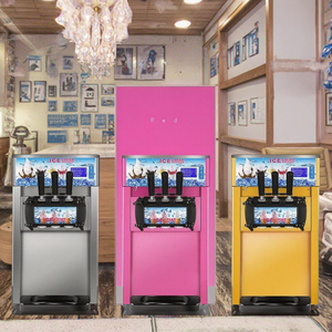 Thương mại 18L tự động điện mềm phục vụ máy làm kem 2 + 1 hương vị sữa chua đông lạnh sữa chua Maker bánh mới làm sô cô la - Product Image 2