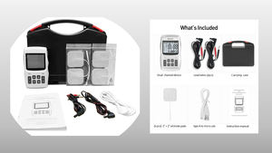 4 en 1 Tens Unit Ems Rusia máquina <span class=keywords><strong>de</strong></span> terapia interferencial actual Estimulador del nervio vago para aliviar el dolor Solución <span class=keywords><strong>de</strong></span> bienestar - Product Image 2