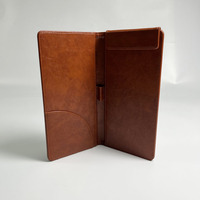 Porte-documents en PU de haute qualité personnalisé, porte-documents de caisse, porte-menu en cuir PU, porte-documents A4