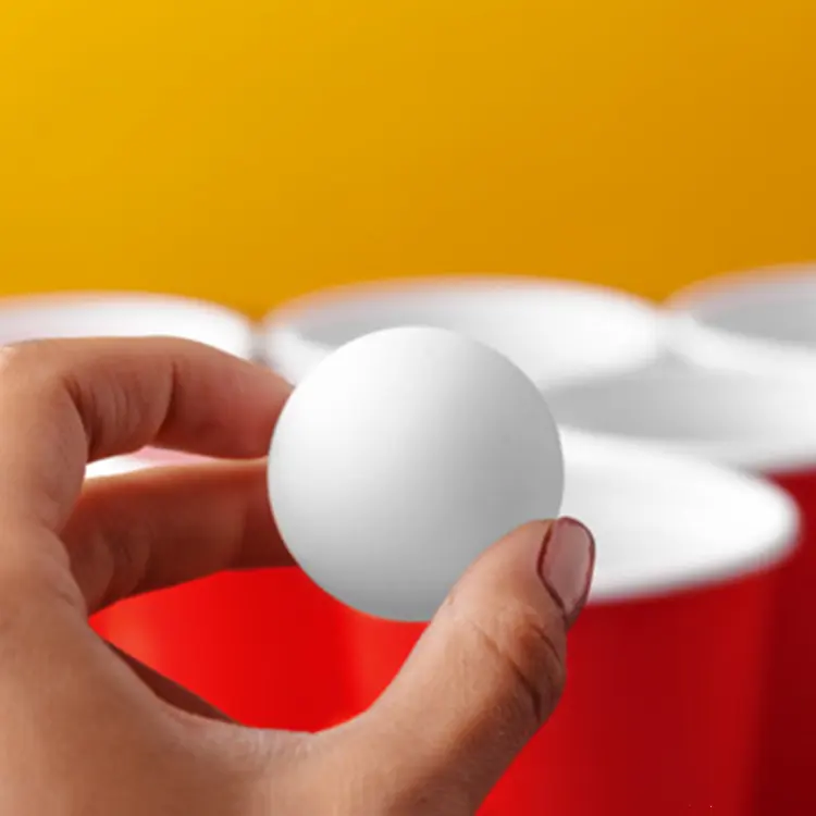 Trung Quốc Màu Trắng Đánh Số 38Mm 40Mm Tùy Chỉnh Bia Pong Balls Xổ Số Pingpong Trò Chơi Tùy Chỉnh Bingo Balls Hollow Bingo Balls