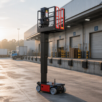 Plateforme élévatrice verticale pour espaces étroits 12m 150kg Livraison rapide