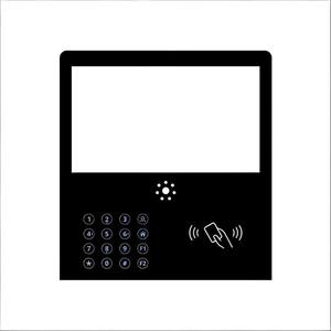 High Quality Matte Surface Silk Screen Print Smart Tempered Glass Panel for Bedroom Wall Smart Lighting <b>Touch</b> <b>Switches</b> - Product Image 4