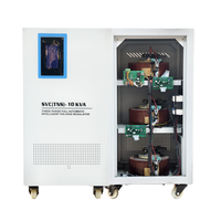 Régulateur de tension triphasé YTP YTP50kva 80kva 100kva, capacité 50kva-100kva, stabilisateur AVR en cuivre, type de courant AC numérique