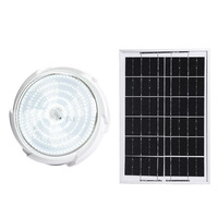 Lampe solaire de plafond intérieure 100W Diamètre 2400MM Télécommande Lumières solaires intérieures Maison