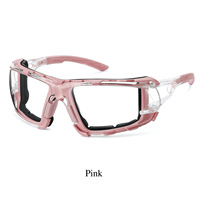 Lunettes de protection Beckon pour pickleball, anti-vent, anti-poussière, résistantes aux chocs, lunettes de sécurité sportives, verres transparents, unisexe