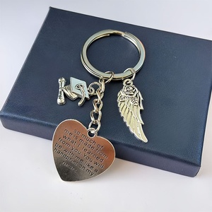 พวงกุญแจโลหะผสมสังกะสีขัดเงาขายดีข้ามพรมแดน ดีไซน์สวยงาม เหมาะสำหรับมอบให้ญาติ เพื่อน และวันครู - Product Image 3