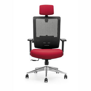 Fauteuil <span class=keywords><strong>de</strong></span> <span class=keywords><strong>direction</strong></span> <span class=keywords><strong>de</strong></span> <span class=keywords><strong>bureau</strong></span> pivotant <span class=keywords><strong>de</strong></span> <span class=keywords><strong>luxe</strong></span> moderne avec appuie-tête réglable - Product Image 6