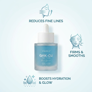 Suero Facial Antienvejecimiento con Péptidos de Cobre Azul Ghk-cu, Marca Privada con Logotipo Personalizado, Ghkcu Snap 8, Cuidado Facial Puro - Product Image 4