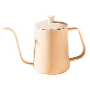 Gooseneck Kettle 304 Stainless Steel With Lid Teflon Coating For Coffee Making - Product Image 2