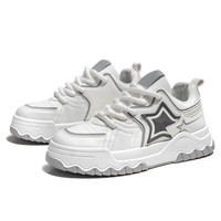 Chaussures de sport pour hommes en gros, semelle épaisse, maille antidérapante, plateforme augmentant la taille, décontractées, sport, course à pied, chaussures de papa