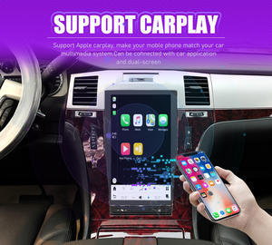 13.6 pouces Qualcomm Android GPS Navigation DSP lecteur multimédia intégré sans fil CarPlay autoradio Cadillac Escalade 2008-2012 - Product Image 3