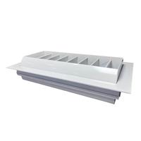 Haute qualité HVAC Ventilation aluminium Air persienne tambour Jet diffuseur réglable persienne de tambour