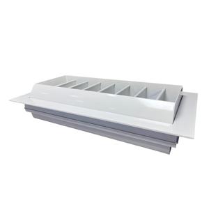 Chất lượng cao <span class=keywords><strong>HVAC</strong></span> thông gió nhôm không khí louver Trống máy bay phản lực khuếch tán có thể điều chỉnh trống louver - Product Image 2