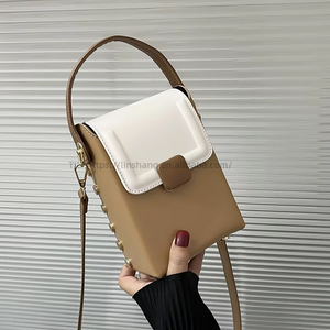 Manufacturer Summer New Crossbody Bag Bucket Student Girl Mobile Phone Bag Personality Square <b>Box</b> Shoulder Bags Women Tanjing - Product Image 6