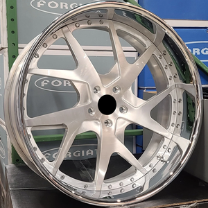 Cerchi Forgiati in 2 o 3 Pezzi da 18 19 20 22 24 26 Pollici in Alluminio 6061-T6 per Rolls-Royce Phantom Cullinan <span class=keywords><strong>Ghost</strong></span> Bentley Maybach F2.23 - Product Image 1