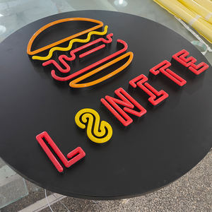 Livraison directe 2024, enseignes lumineuses LED publicitaires populaires, enseignes au néon personnalisées, enseignes au néon personnalisées pour la décoration de mariage, de bar et de fête - Product Image 1