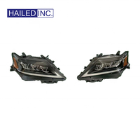 HAILED voiture trois lentilles phare trois yeux ronds phare pour Lexus RX200T RX270 RX300 RX350 RX450H 2009-2015 mise à niveau 2020