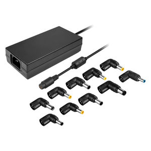 Caricabatterie per notebook/ 120W/ automatico/ 10 connettori/ voltaggio 12-20V - Product Image 1