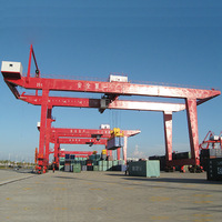 Grue portique mobile sur rail (RMG) pour la manutention de conteneurs en port