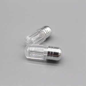 Lege Pillen Aluminium Pil Fles Pil Fles Plastic Capsule Verpakking Custom <span class=keywords><strong>Capsules</strong></span> Hexagonale <span class=keywords><strong>Mini</strong></span> Single Capsule Flessen - Product Image 1