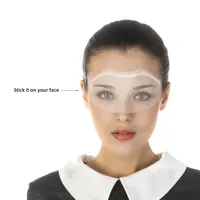 50 pièces de visières jetables légères et faciles à utiliser pour microblading des sourcils, maquillage permanent, protection faciale, masques, laque pour cheveux, salon