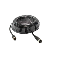 Hochwertiger 10m 4Pin Aviation Connector Din Kabel Strom & Video für Überwachungs zubehör